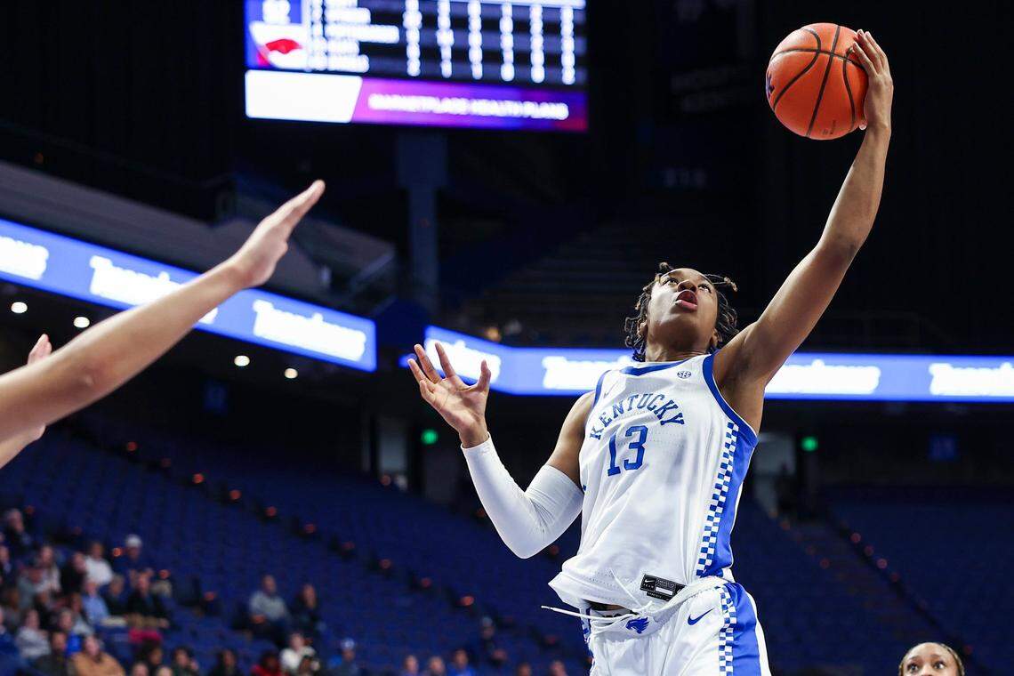 Ajae Petty, Kentucky’s leading scorer and rebounder this season, entered the transfer portal immediately after Kyra Elzy’s firing. She has not yet announced a new destination.