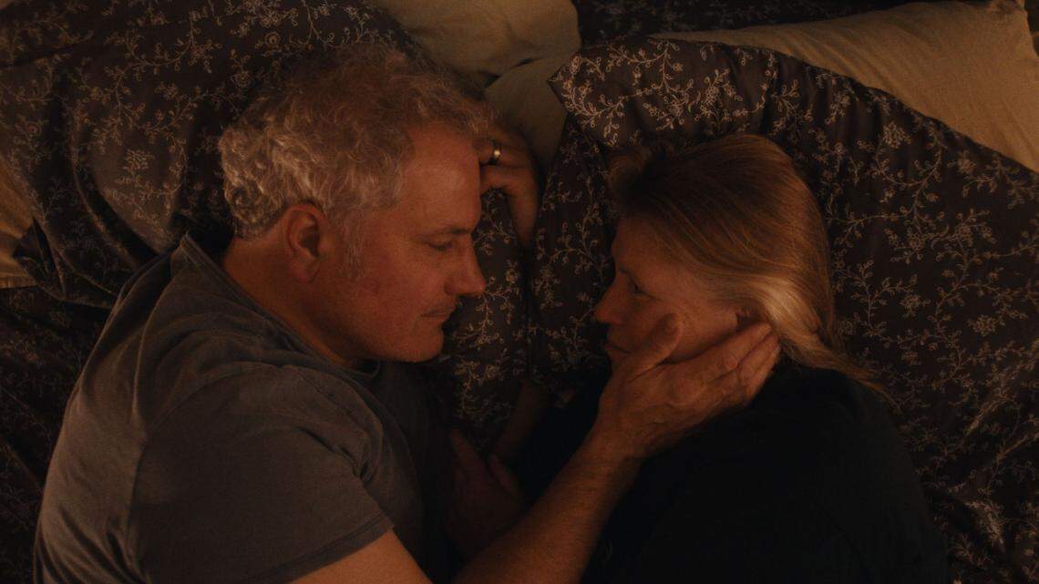 Keith Kupferer and Tara Mallen in “Ghostlight.”