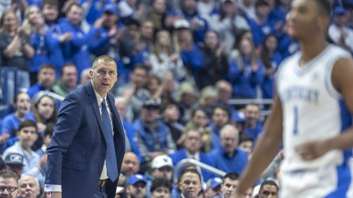 Mark Pope talks Travis Perry, Jaxson Robinson and more after UK’s win against Texas A&M