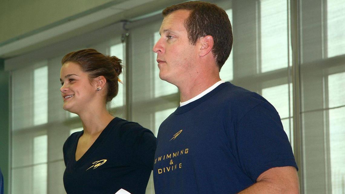 Mark Howard, former assistant swim coach at the University of Toledo, shown in 2010.