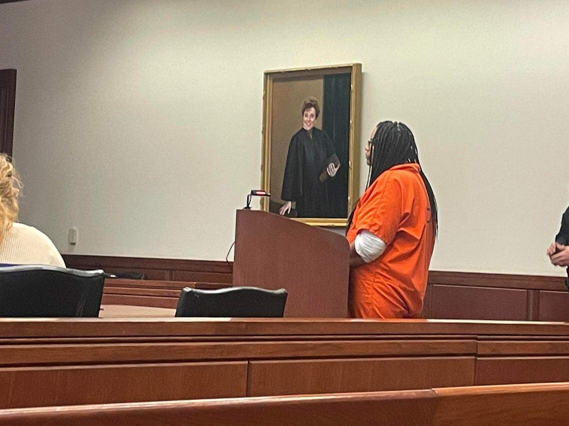 Lasielle White, 29, appeared in court on Wednesday afternoon where a judge entered a not-guilty plea on her behalf, and set her bond at $75,000 full cash. She will appear in court again on Feb. 15 at 8:30 a.m.