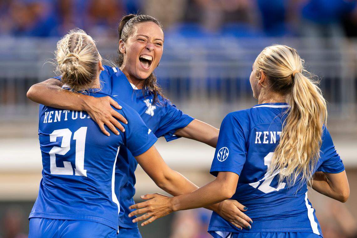 The Kentucky women’s soccer team went undefeated in home matches during the 2024 regular season.