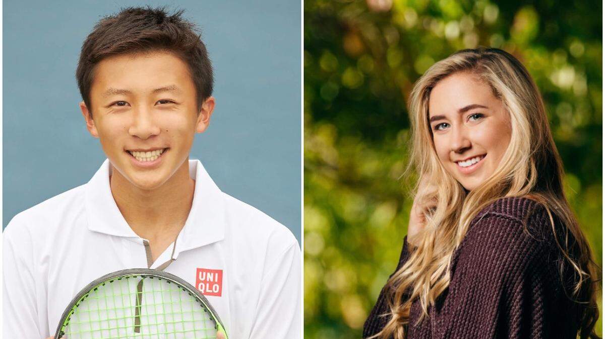 Michael Chou (Trinity) and Sophia Shiben (McCracken County) were named Mr. and Miss Tennis by the Kentucky High School Tennis Coaches Association on Tuesday.