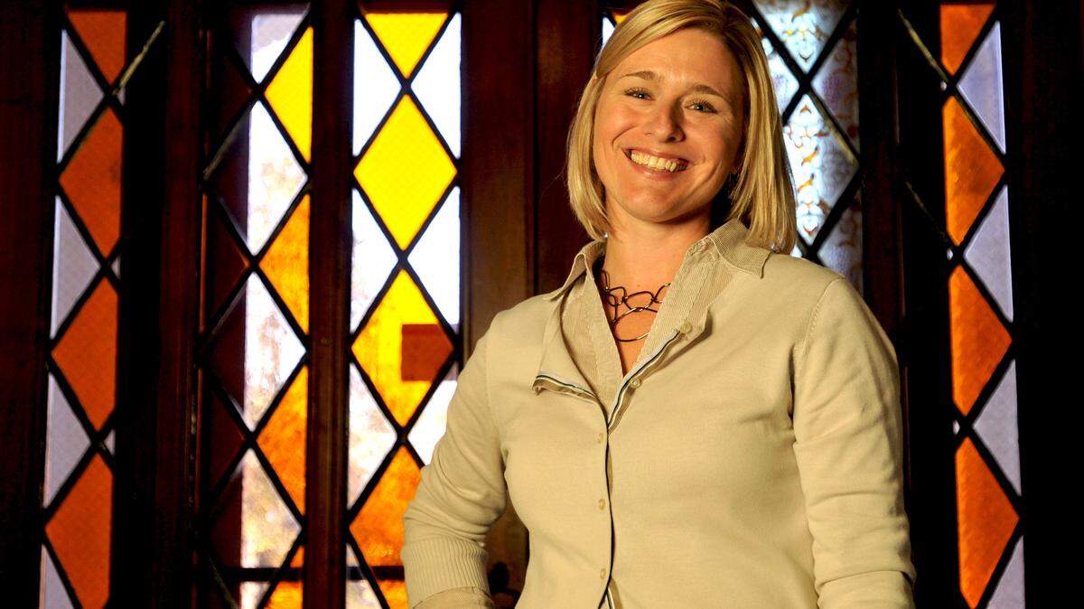 Stephanie Pevec, the new executive director of the Lexington Art League, was the organization's development director before taking the top job in August.  