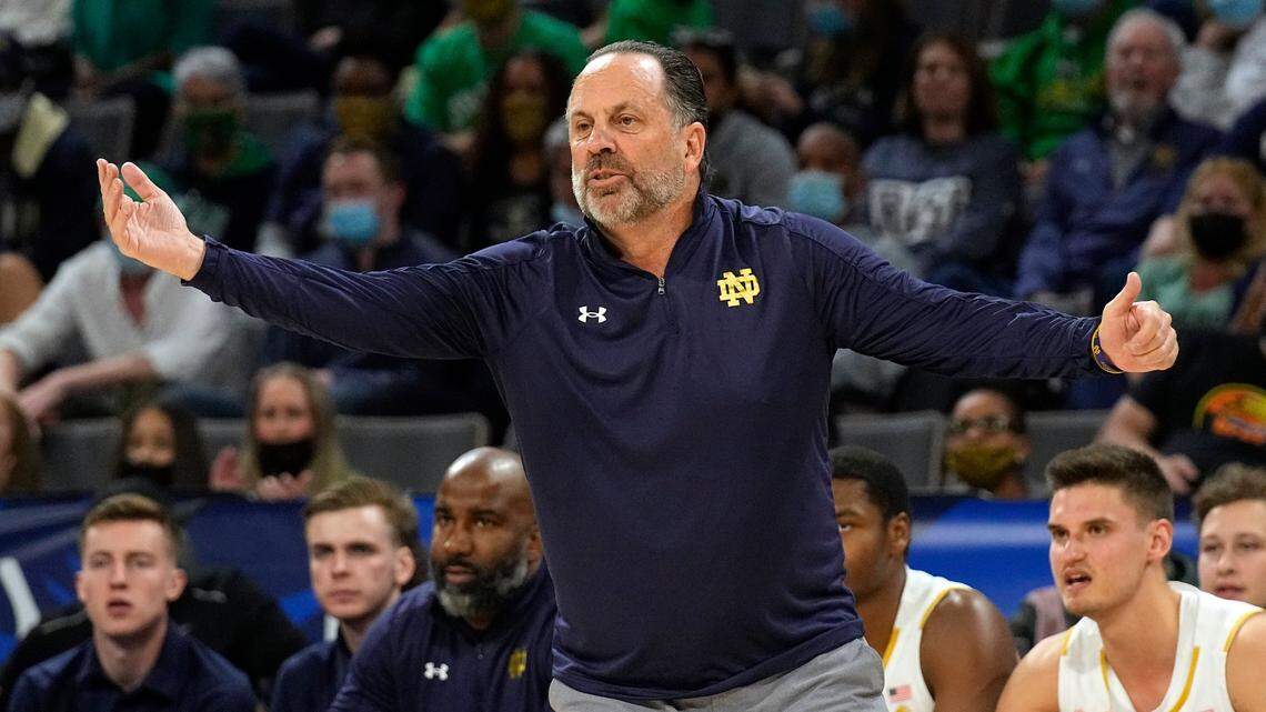 Notre Dame Coach Mike Brey is 3-6 against Kentucky in his career.