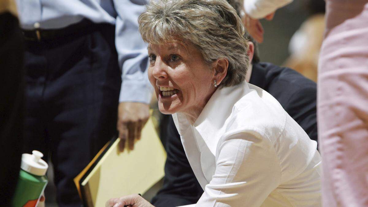 Ceal Barry was the first woman to receive a basketball scholarship at the University of Kentucky and was a four-year letter winner in the 1970s. She later became a college head coach and administrator and is a member of the Women’s Basketball Hall of Fame.