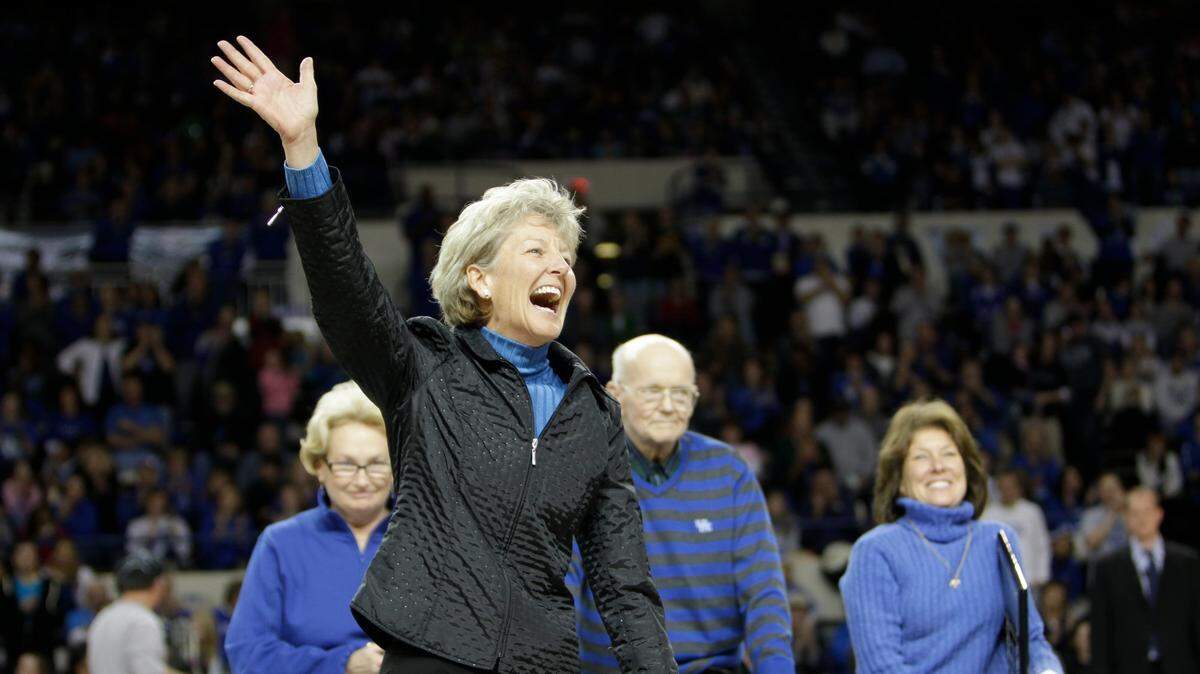 Ceal Barry, who was honored with the Susan B. Feamster Trailblazer Award during halftime of a UK-Vanderbilt game in 2011, will be inducted into the Women's Basketball Hall of Fame on Saturday in Knoxville.