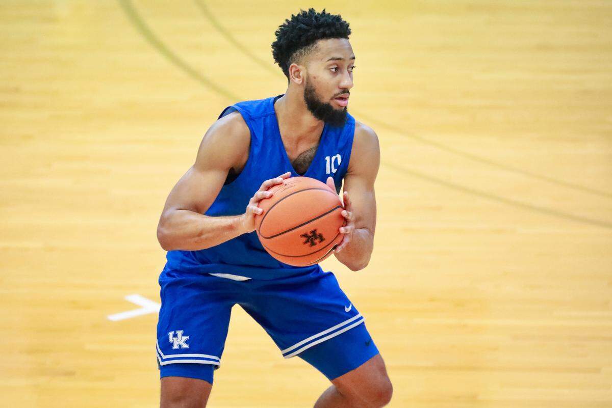 Davion Mintz, a graduate transfer point guard who came to Kentucky from Creighton, is four full years and 26 days older than Devin Askew, the player with whom he’s competing for the starting job.
