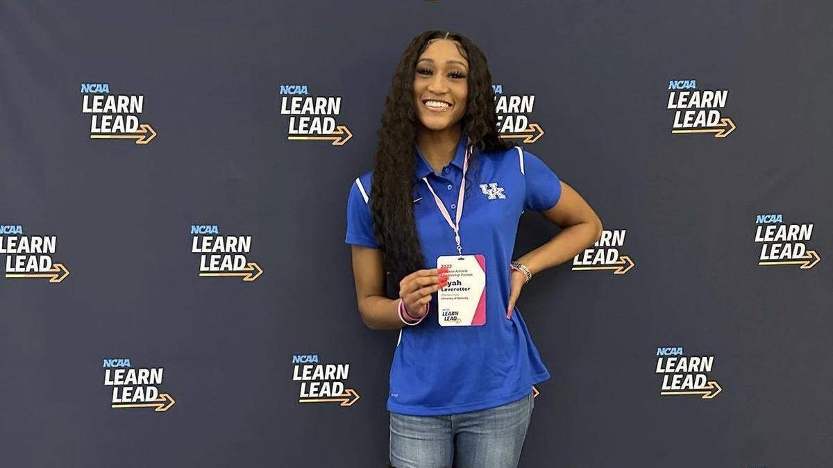 Nyah Leveretter represented the Southeastern Conference this month at the 2023 NCAA Student-Athlete Leadership Forum.