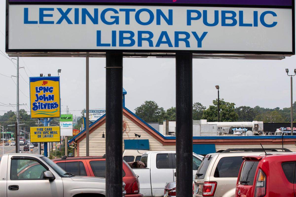 Anne Donworth, director of development, marketing and communication for the Lexington Public Library said there no timeline for when the seafood restaurant would be torn down.