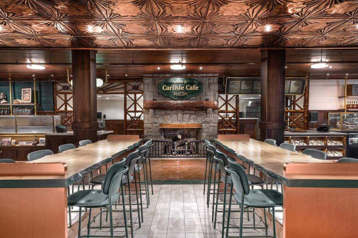 The new John G. Carlisle Cafe at the Buffalo Trace Distillery.