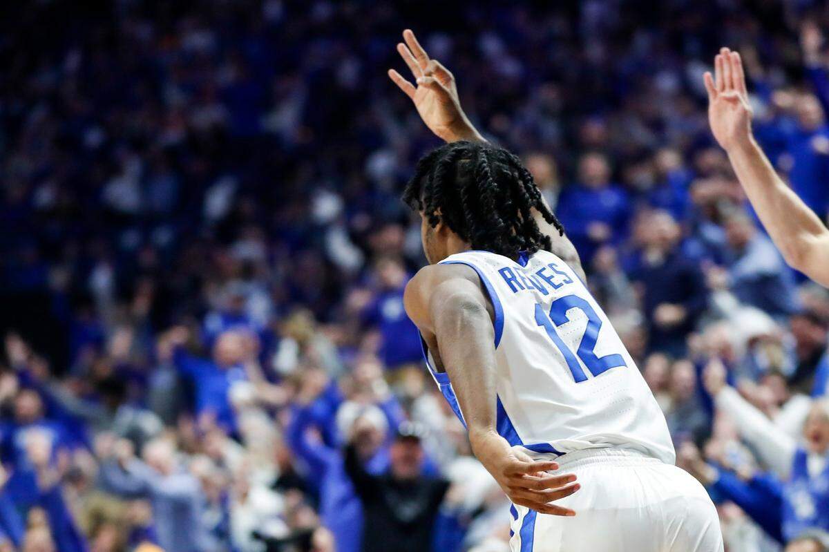 Antonio Reeves made 71 of 173 three-point attempts during the regular season, hitting at a 41.0 percent clip.
