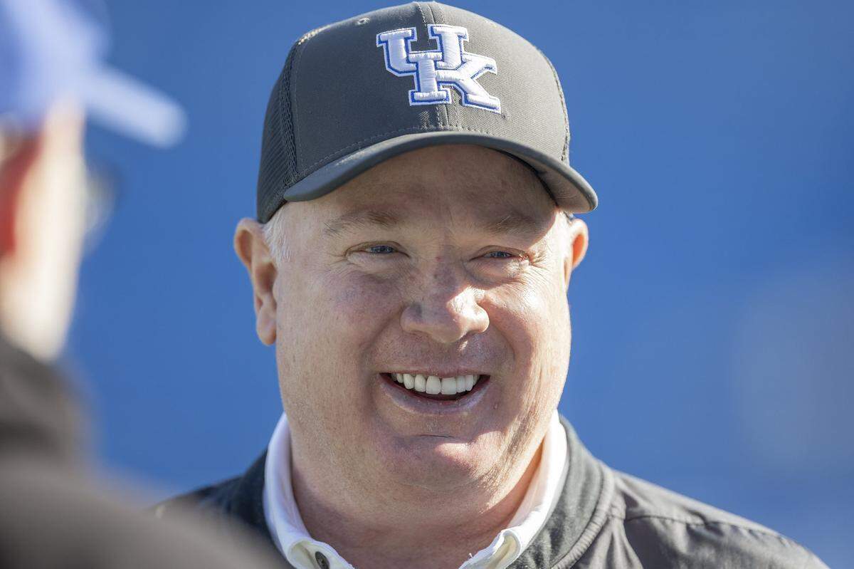 There are five games on Kentucky’s football schedule whose outcomes are likely to determine how coach Mark Stoops and the Wildcats fare in 2025.
