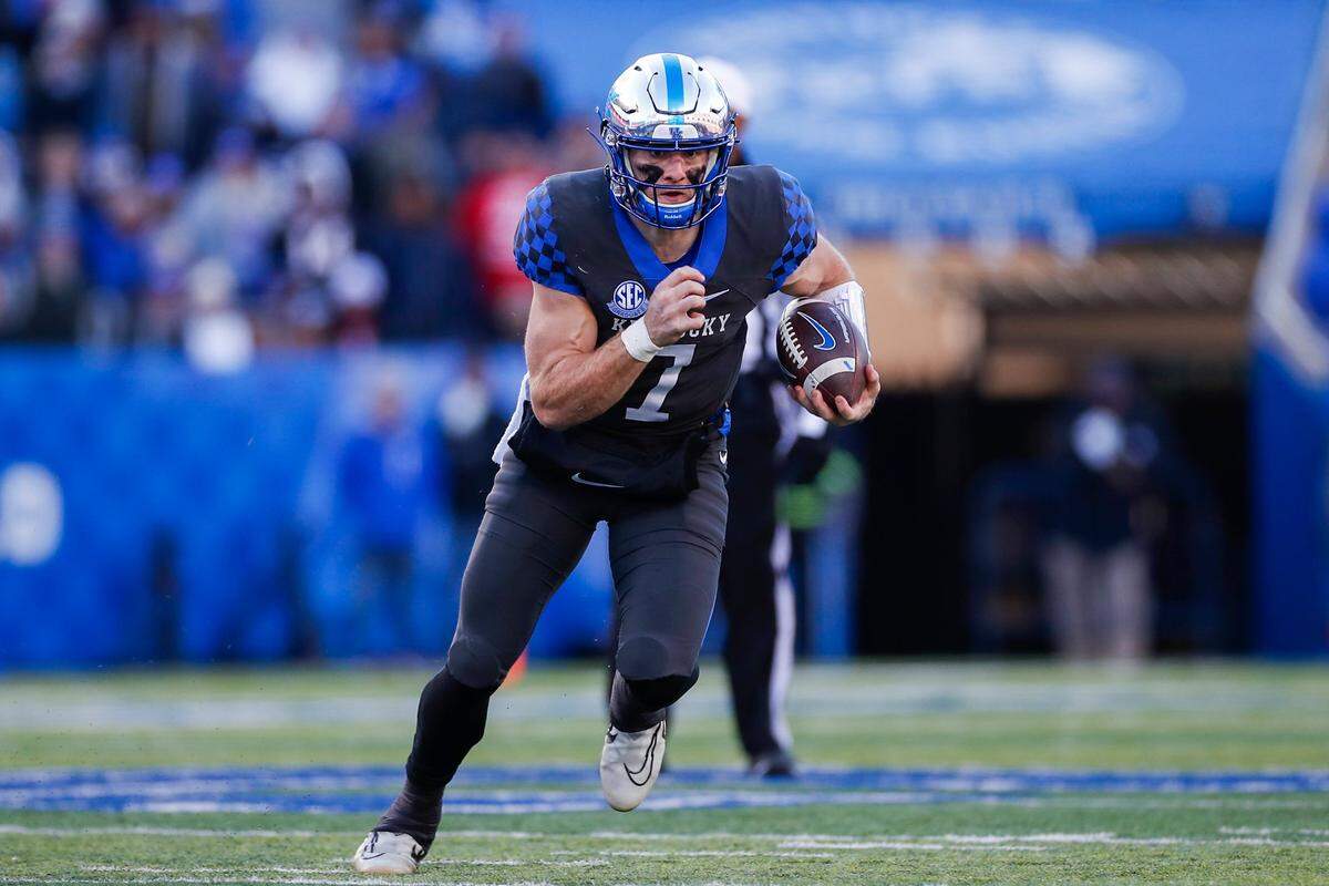 Will Levis transformed from a situational running quarterback at Penn State to a pro-style passer at Kentucky. Injuries curtailed his performance as a senior as did a change in offensive coordinators.