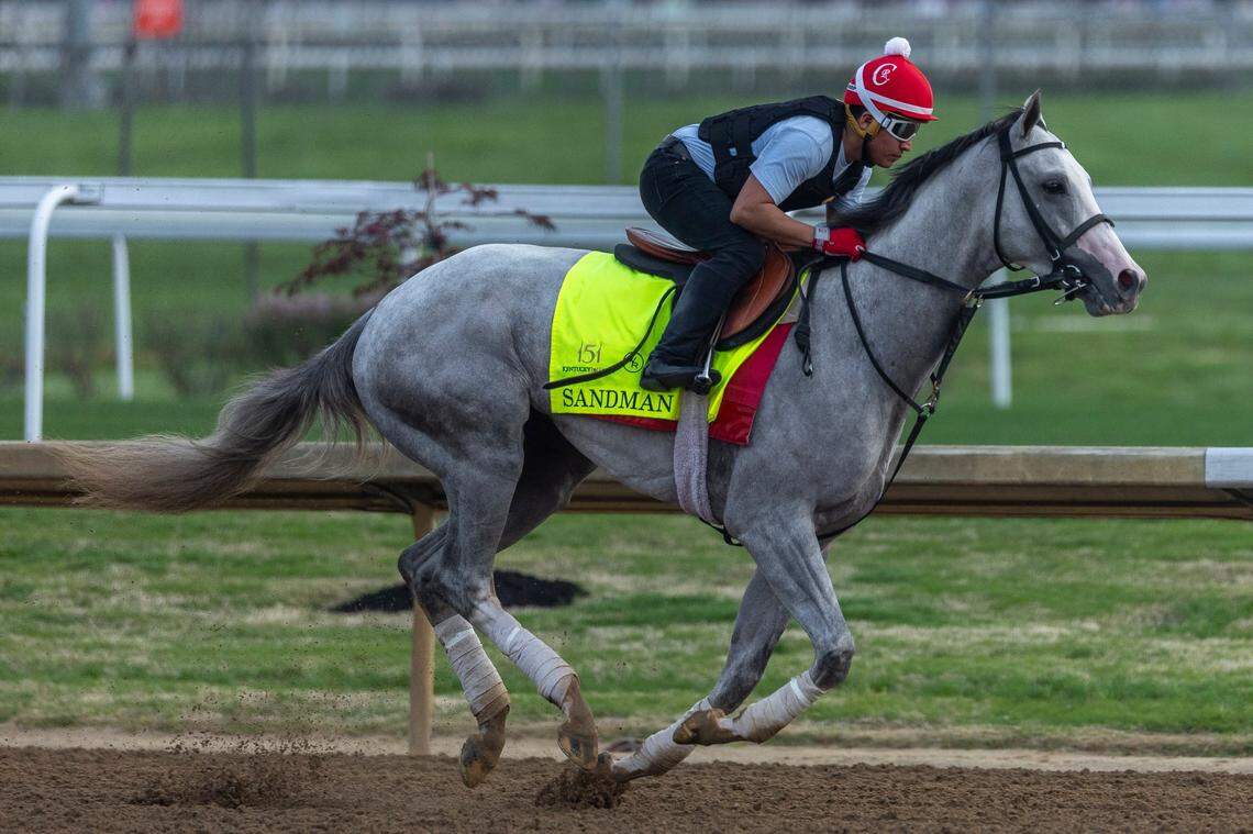 Sandman will start the 151st running of the Kentucky Derby from post position No. 17, the only starting spot that’s never produced a Derby winner.
