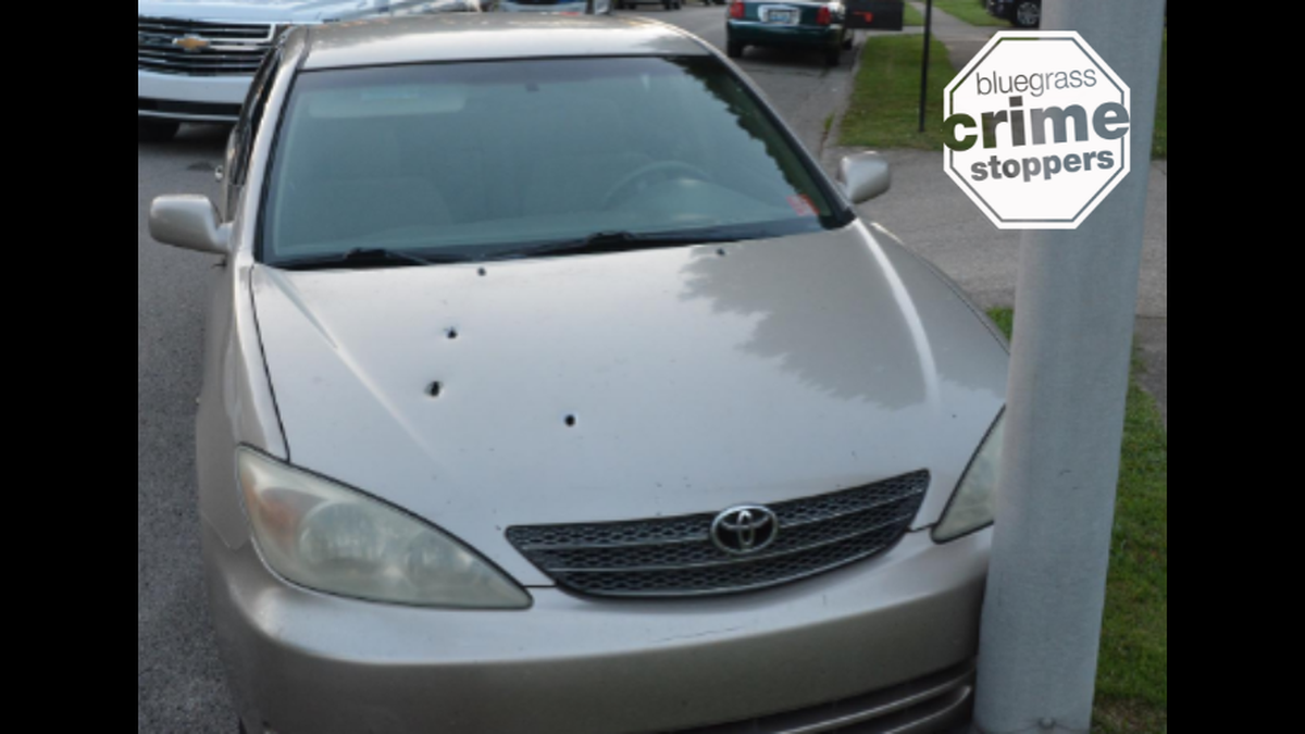 Lexington police are looking for a suspect and two vehicles believed to have been involved in a shooting at a Speedway gas station on Aug. 8, 2023.