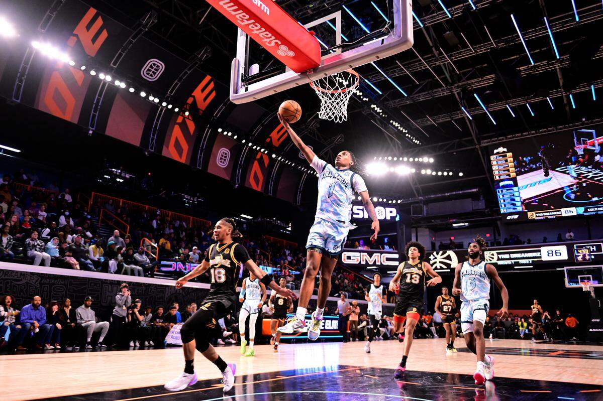 Robert Dillingham was inconsistent during the Overtime Elite regular season but came on strong during the league’s recent playoffs.
