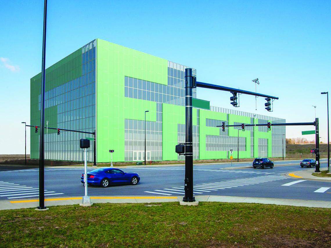 A rendering of the Fresh Bourbon Distillery.