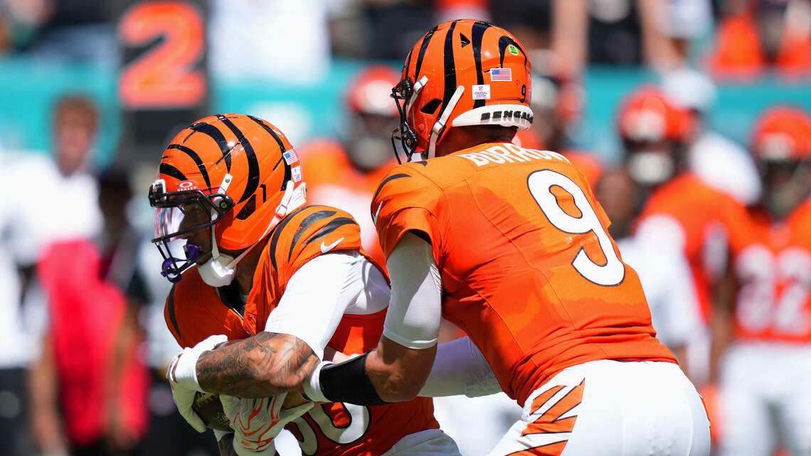 As Baltimore’s blitzes loom, Bengals backs have become ‘fearless’ blockers