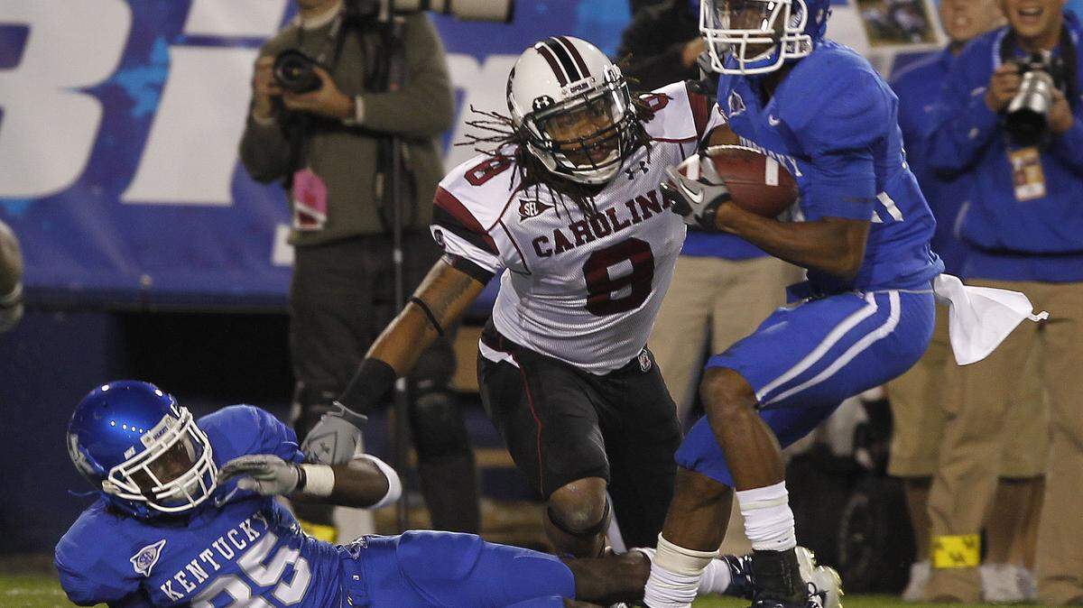 Anthony Mosley secured the game-clinching interception in the final seconds of UK's upset victory over South Carolina last season. The Cats forced 16 turnovers during the season, second-fewest in the SEC.  