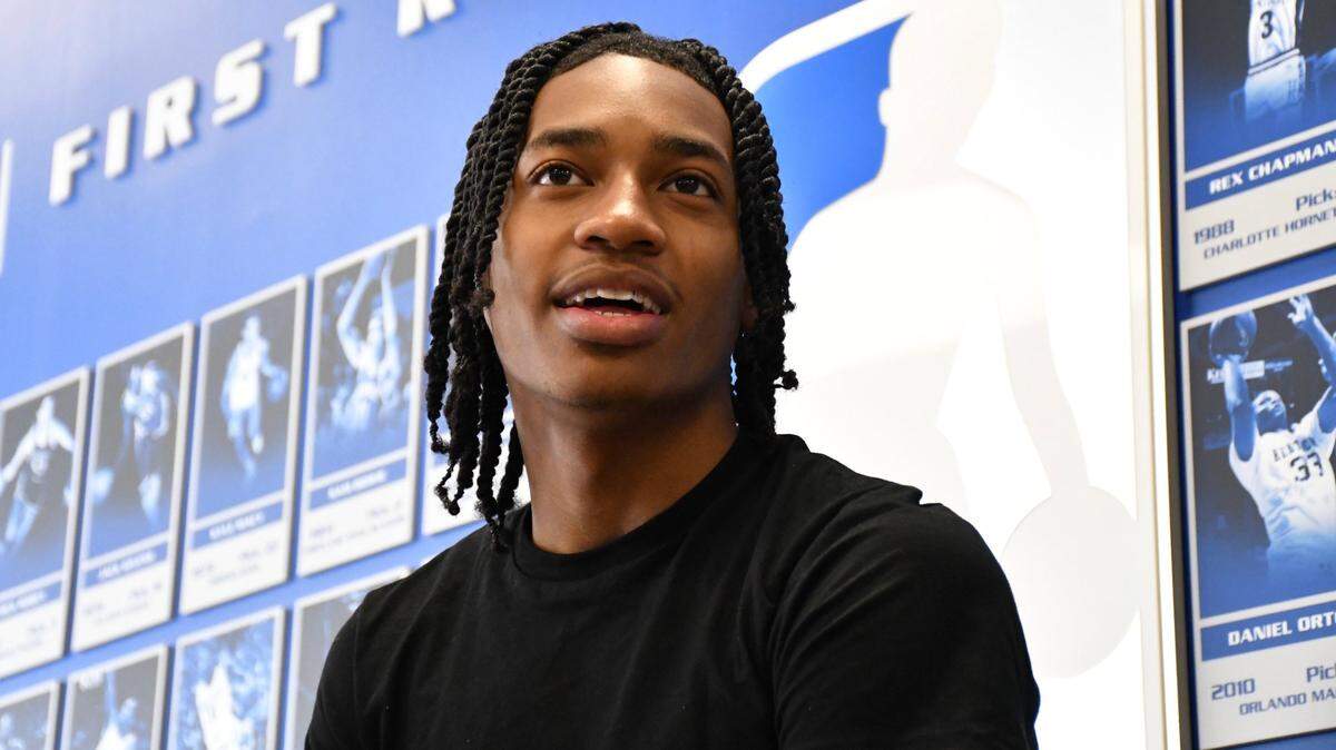 Robert Dillingham is among seven newcomers who could see action for Kentucky in Toronto this week. UK has added eight new players overall this offseason but freshman Aaron Bradshaw won’t be available for the GLOBL JAM because of injury.