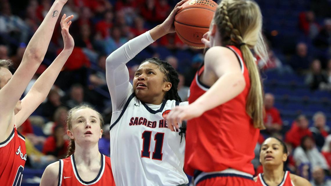 Sacred Heart’s ZaKiyah Johnson was recently ranked the No. 3 overall recruit in the class of 2025 by espnW.
