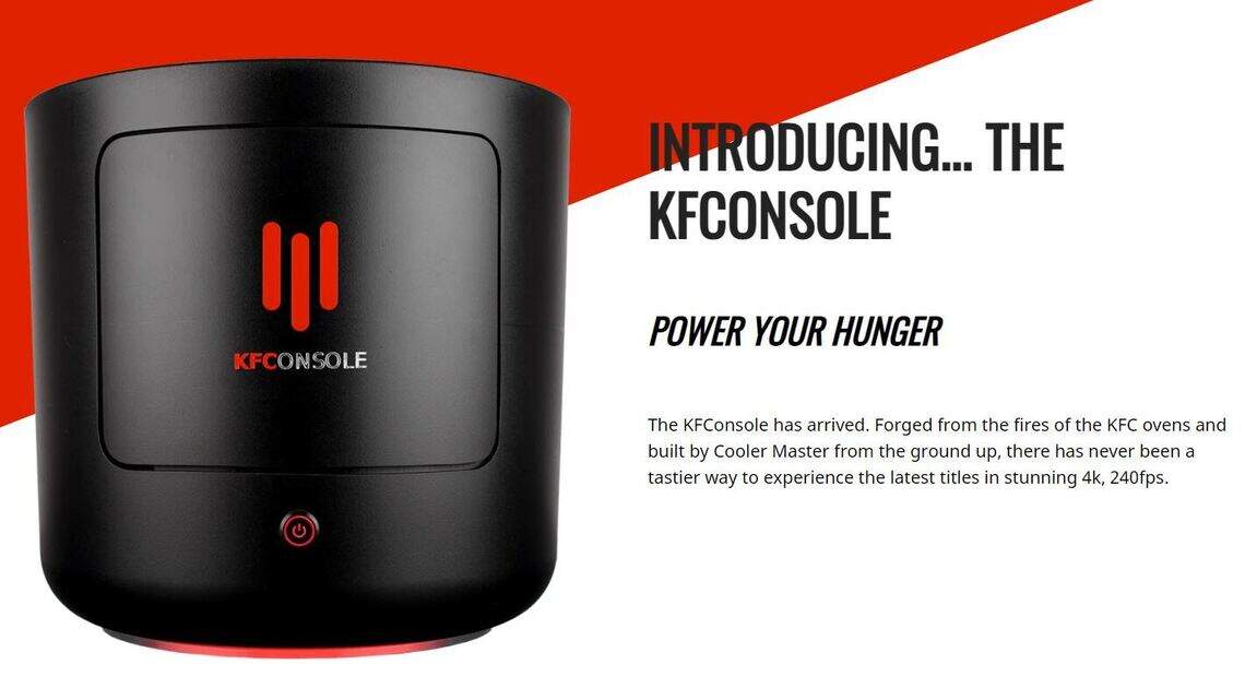 Kentucky Fried Chicken announces its own video game system | Lexington ...