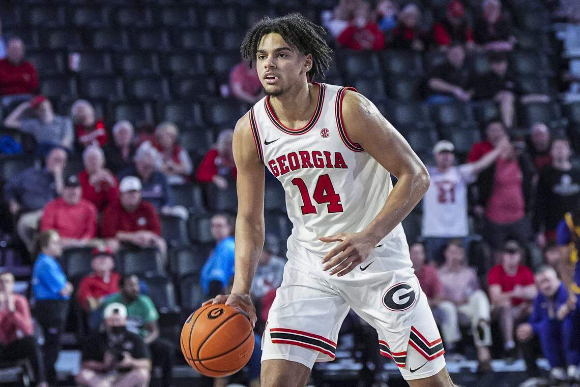 Freshman Asa Newell helped lead Georgia to its first NCAA Tournament in 10 years.