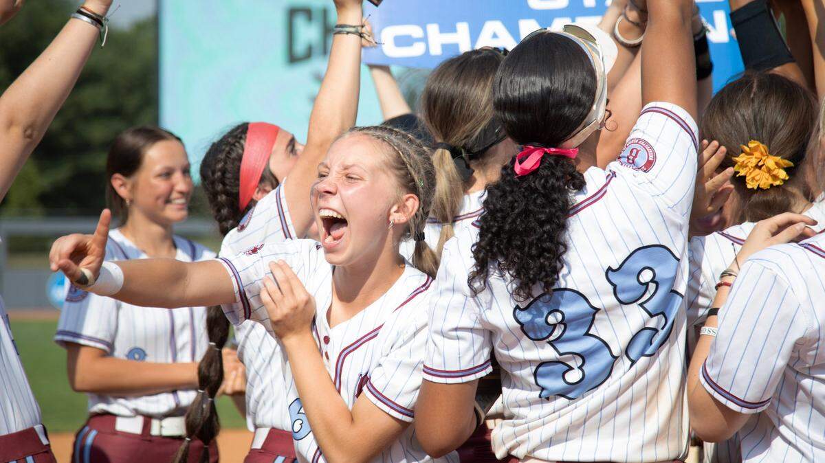 ‘We wanted to go out with a bang.’ Ballard softball claims its second straight state title.