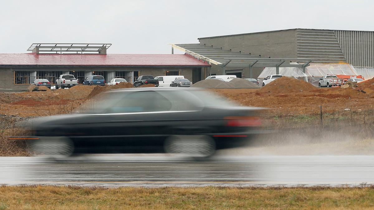 Construction continued Tuesday morning on the new elementary school being built on Athens Boonesboro Road between Jacobson Park and I-75. The school, which will be Lexington’s 37th elementary school and also its largest, is set to open in the fall of 2019. Fayette County Public Schools officials are asking the community for suggestions as it considers names for the new school.