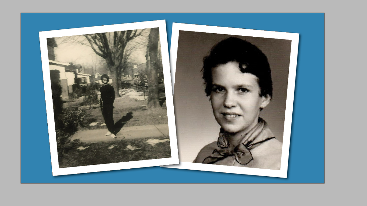 Ruby Thompson and Bobbie Ann Mason as teenagers in Mayfield, Ky.
