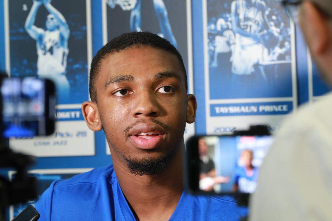 Lamont Butler spent the first four years of his college basketball career at San Diego State and will play his final season at Kentucky.