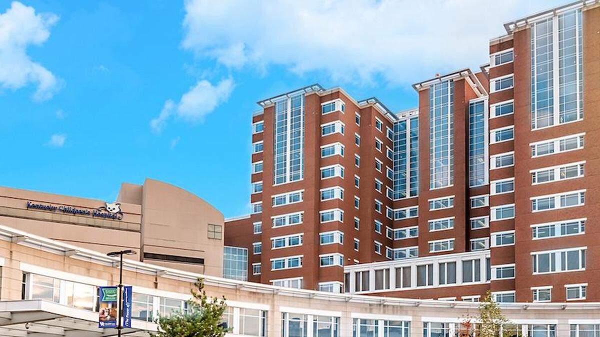 Two men were arrested in connection with an incident involving firearms that took place outside of the hospital on Saturday night.