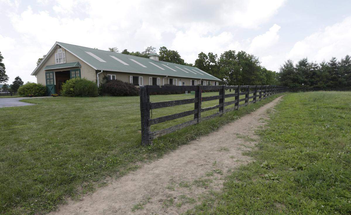 Tom VanMeter didn’t take any pictures or shoot any video when American Pharoah was born in the barn above. He didn’t keep the halter or any other memorabilia. “I wish I had,” he said.