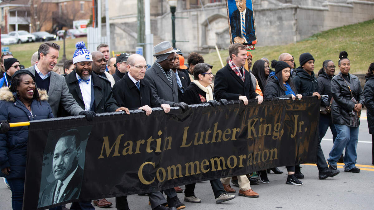 The 50th annual Freedom March, one of the longest-running celebrations of Martin Luther King Jr. in Kentucky, got underway Monday in downtown Lexington.