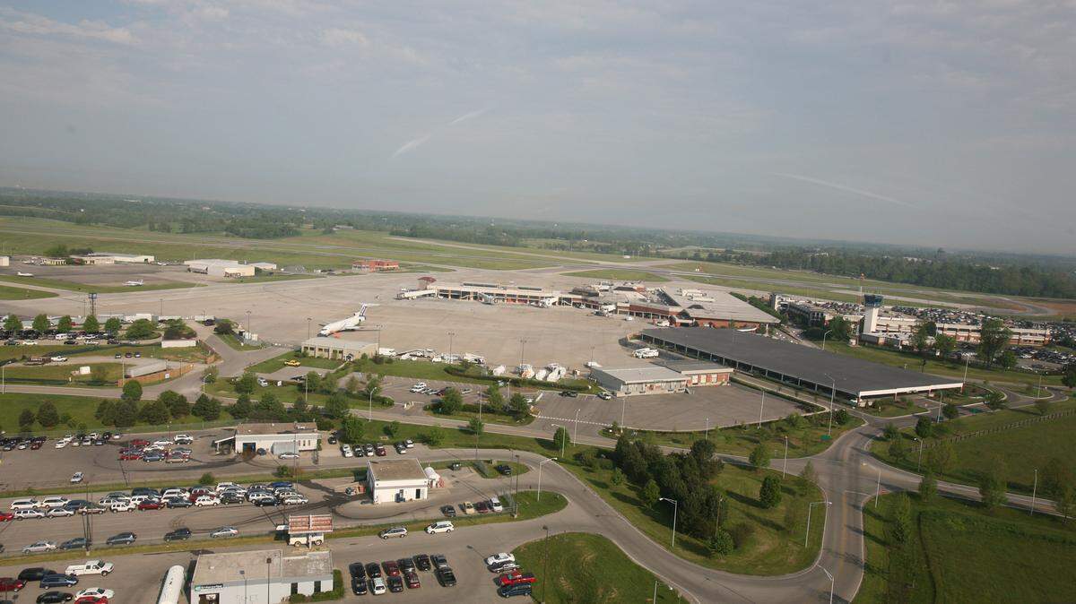 Aerial view of the Blue Grass Airport in Lexington. 2007 File photo by Charles Bertram | Staff