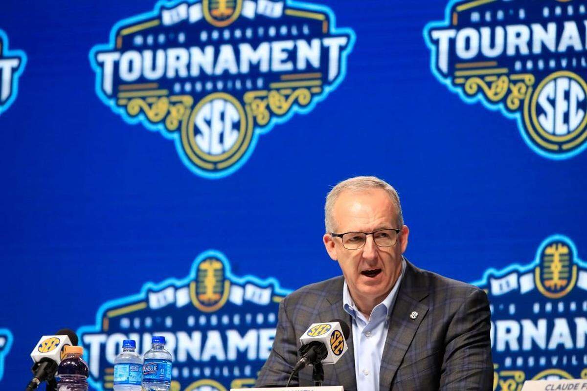 Power conference commissioners, such as the Southeastern Conference’s Greg Sankey, backed an expansion of the NCAA men’s and women’s basketball tournaments that seemed to be opposed by every relevant group within the broader college hoops community.