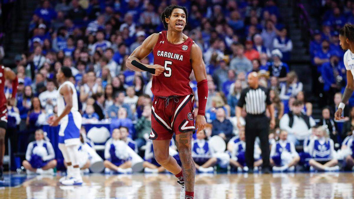 South Carolina Gamecocks guard Meechie Johnson has had productive games in wins against Kentucky during each of the last two seasons. Now, Johnson is likely to transfer for a second time in his college career.