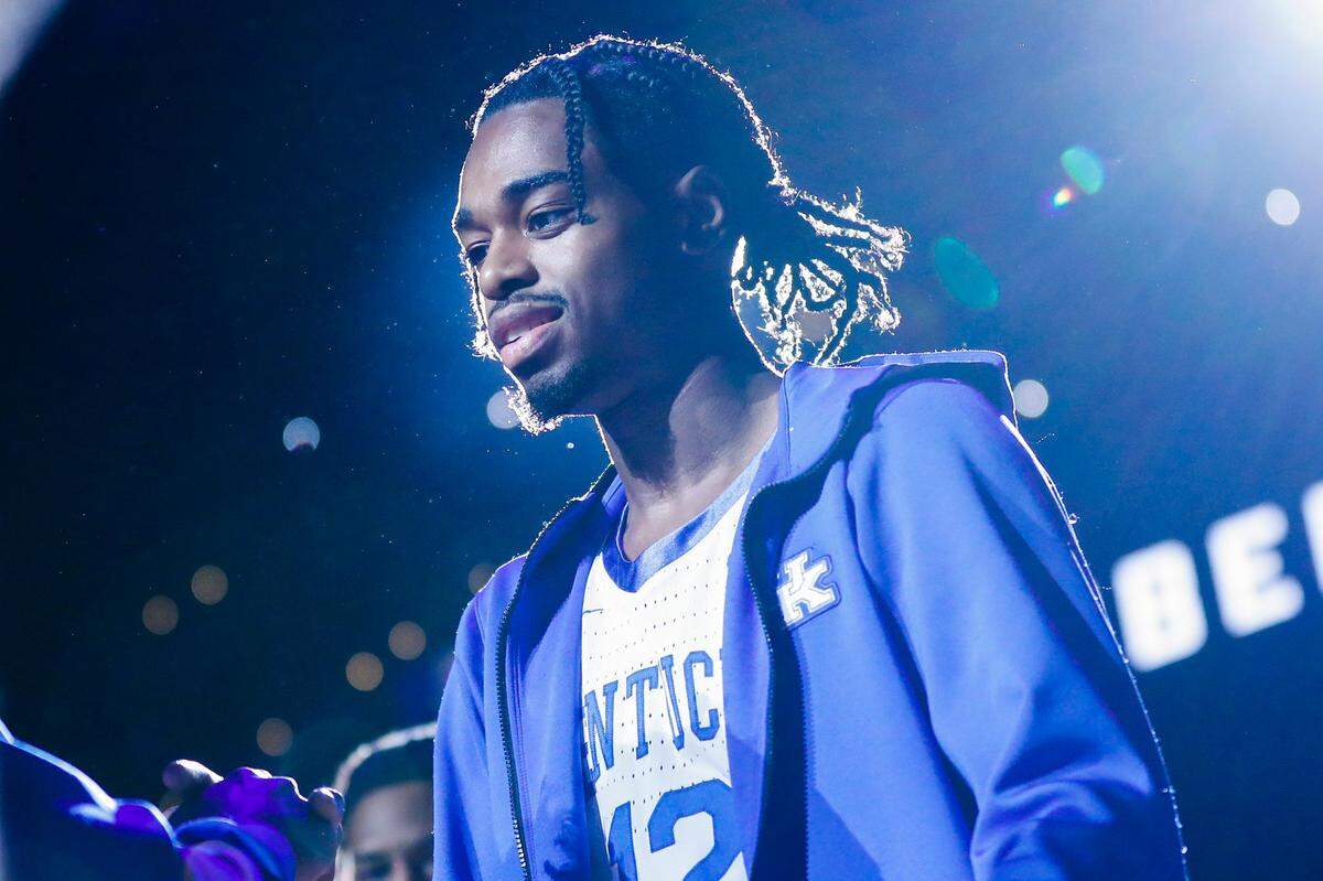 Kentucky guard Antonio Reeves started just 11 games for the Wildcats in the regular season, but he finished second on the team in scoring and led UK in three-point shooting.