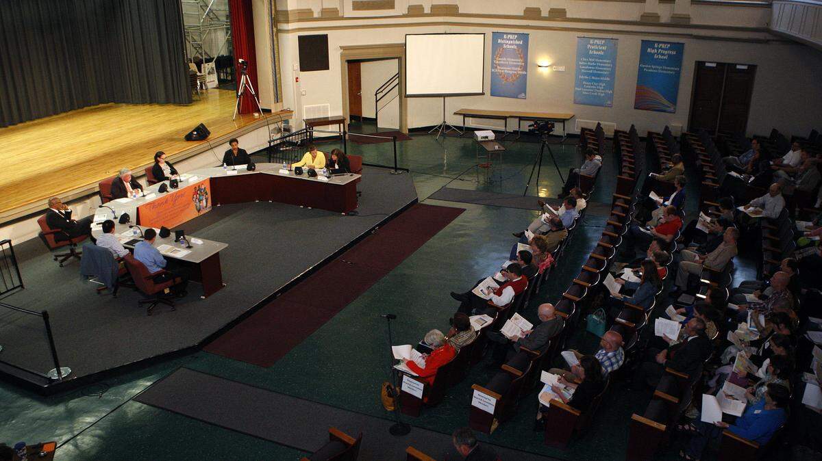 The redistricting committee presented a summary of its proposals during a public meeting Tuesday.