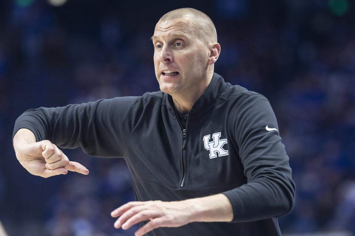First-year Kentucky head coach Mark Pope, who won a national championship as a player with the Wildcats in 1996, said after Wednesday’s win, “I’m the most blessed person in the world that I get to be back here as part of BBN and I’m blessed I get to coach this group of guys.”