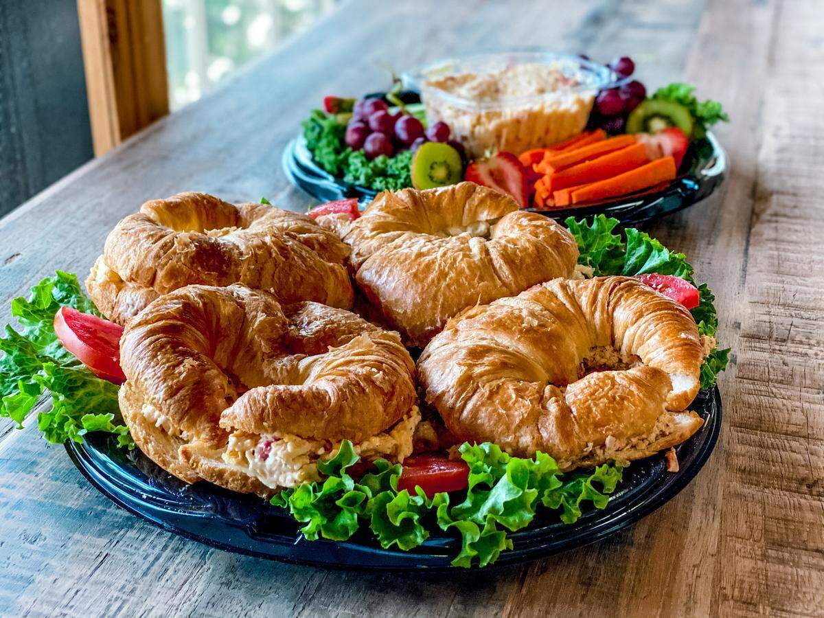 The Mousetrap has special Derby party trays with pimento cheese, chicken salad or other deli specialties.