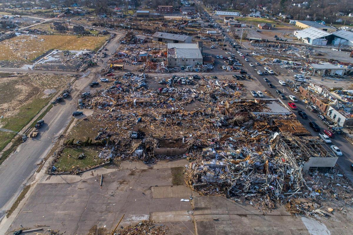 “I am praying for the lives lost and communities impacted by the tornado devastation throughout the Commonwealth,” said U.S. Senate Minority Leader Mitch McConnell of Louisville. “Thank you to the first responders and the National Guard for their brave efforts amid this tragedy.”