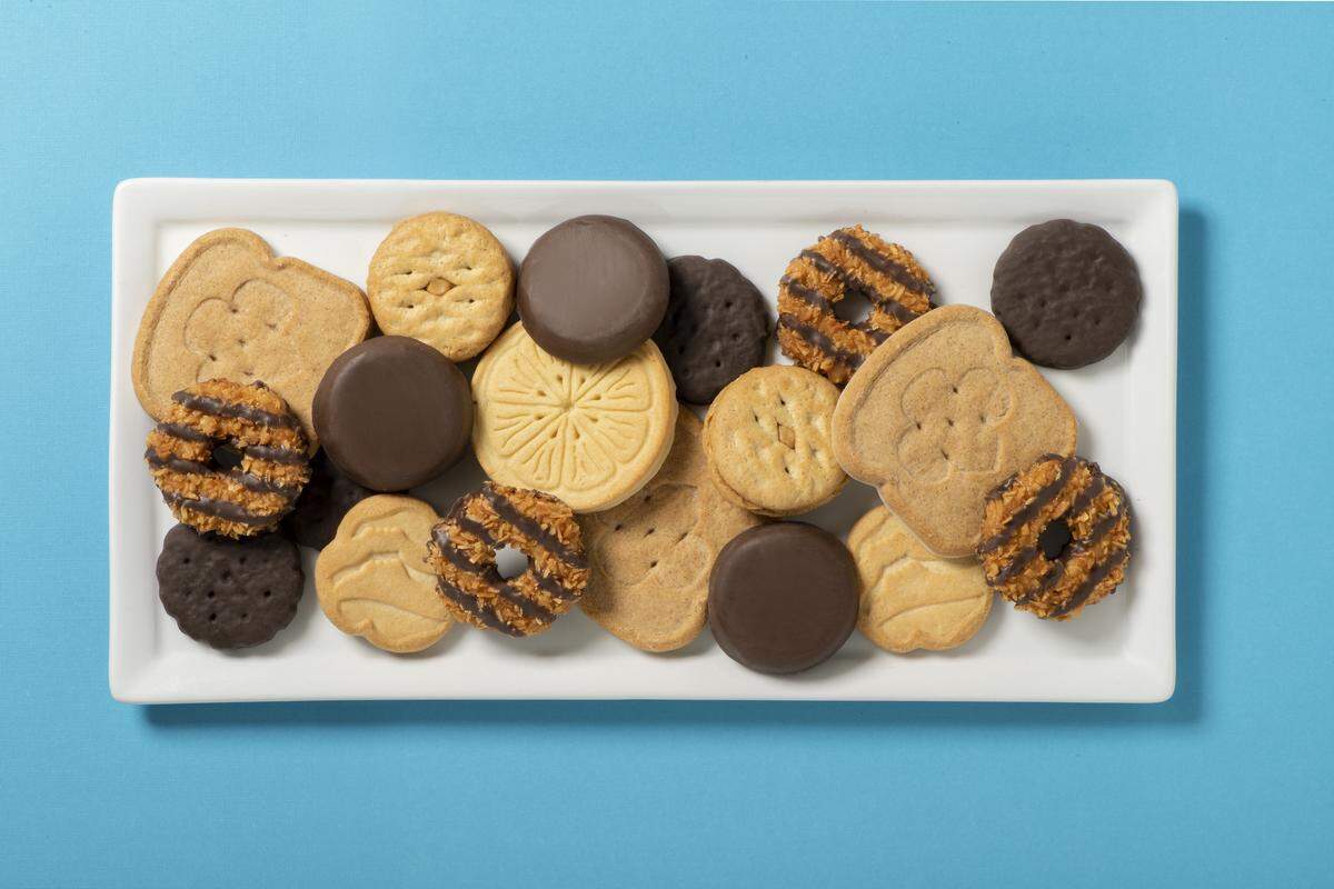 Girl Scout cookies are on sale now in Lexington. Nine varieties are available this year in Lexington.