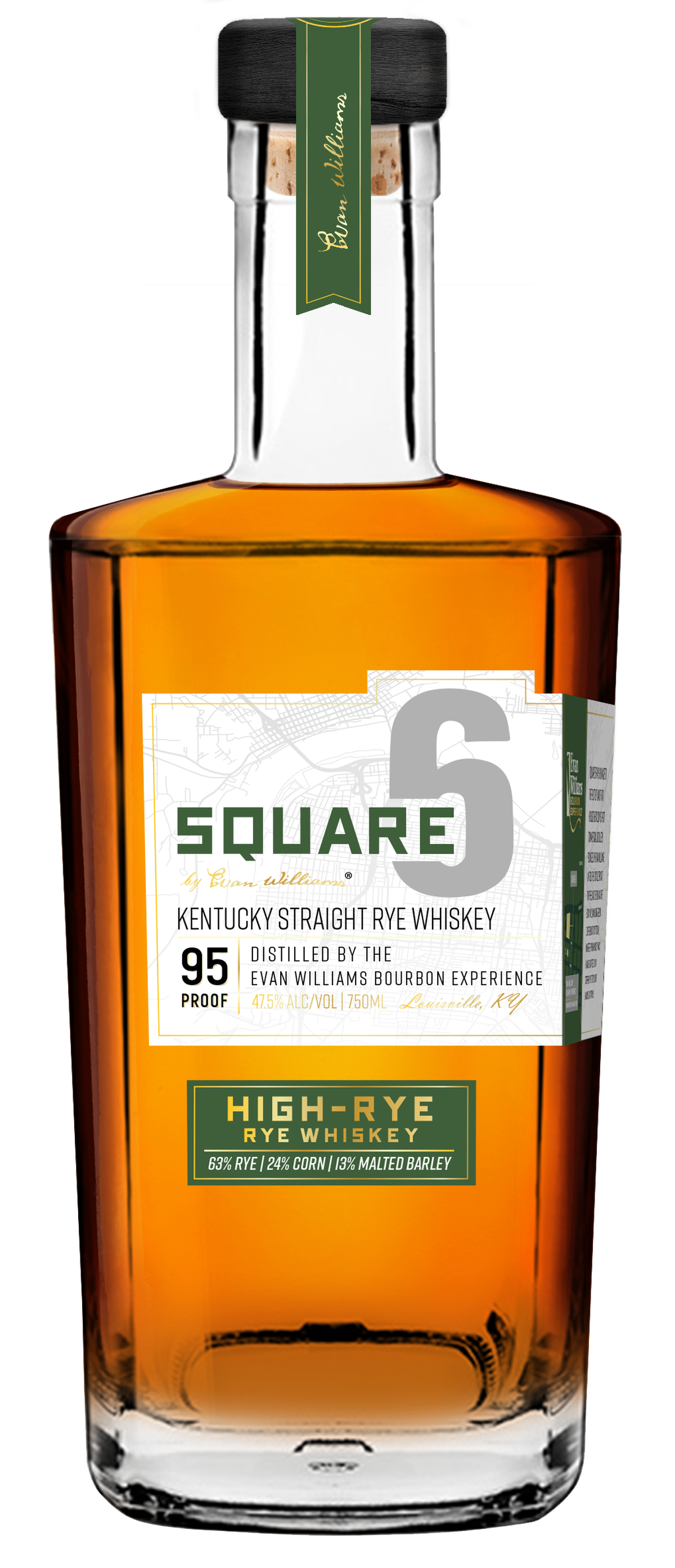 Square 6 High-Rye Rye Whiskey is the latest release from Heaven Hill’s craft distillery. It’s 95 proof with a suggested retail price of $89.99.