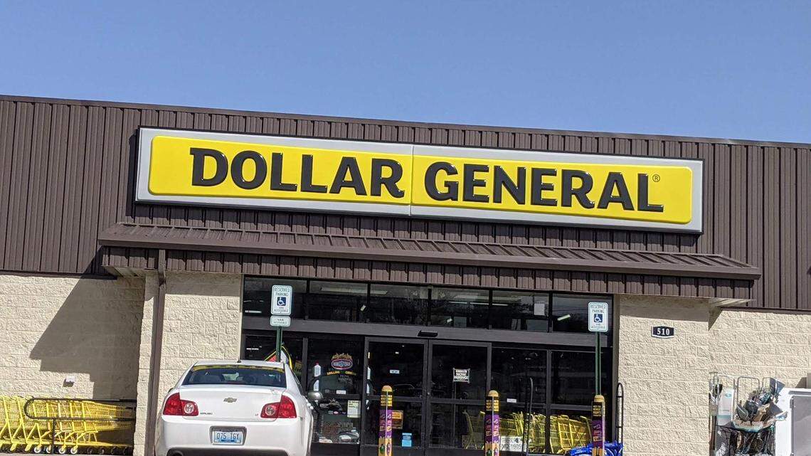 The Dollar General store at 510 E Tom T Hall Blvd in Olive Hill, Kentucky