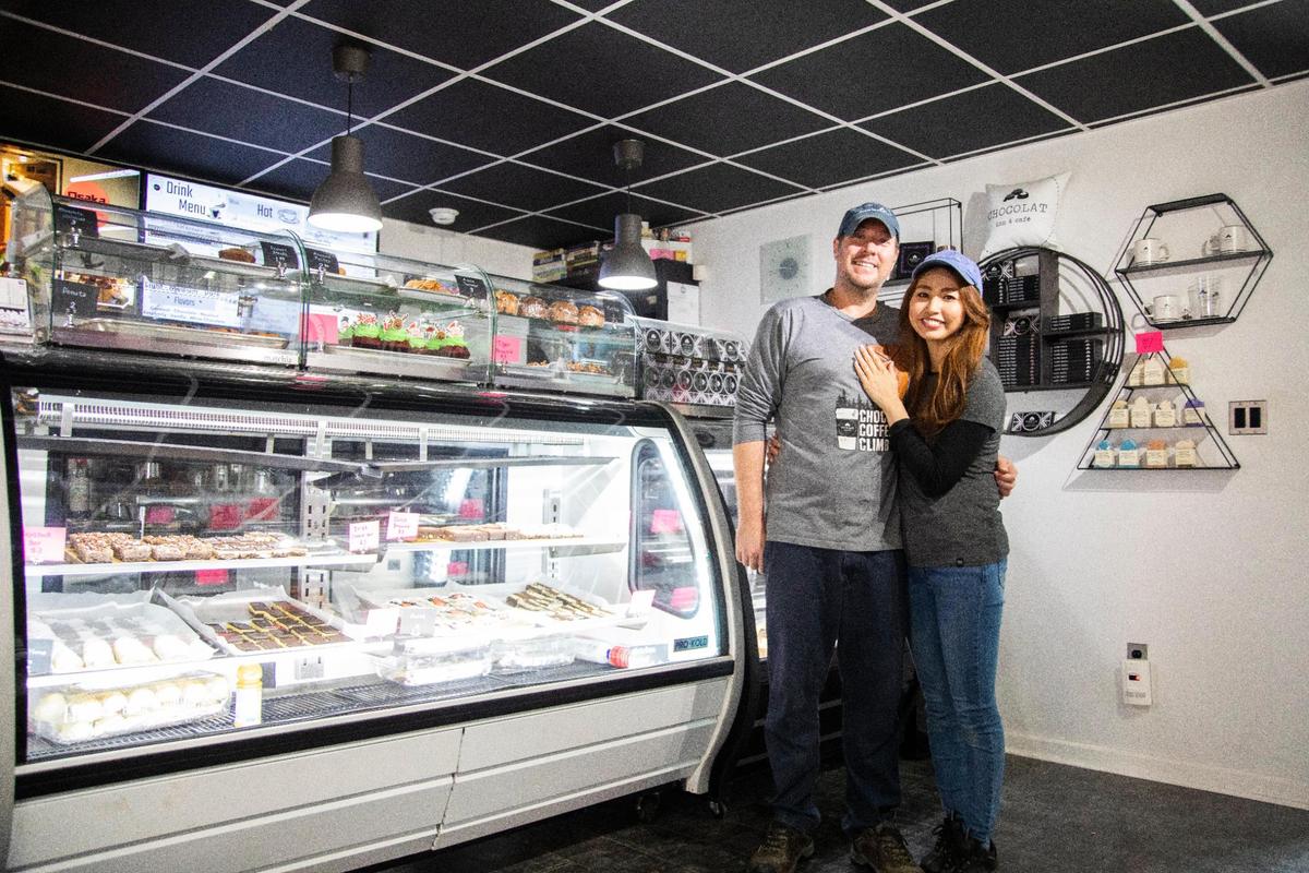 Dustin Cornett met his wife, Mai, while he was teaching English in Japan. They opened Chocolat Inn & Café when they came back to Beattyville.