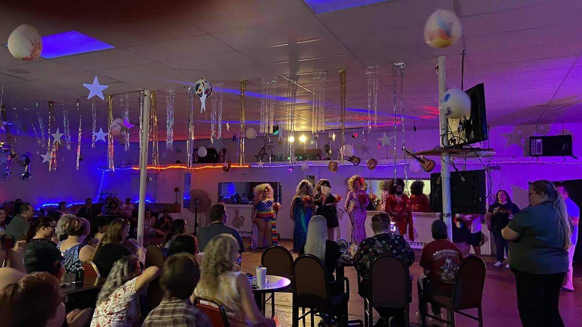 A photo from the 2021 drag show in Prestonsburg.