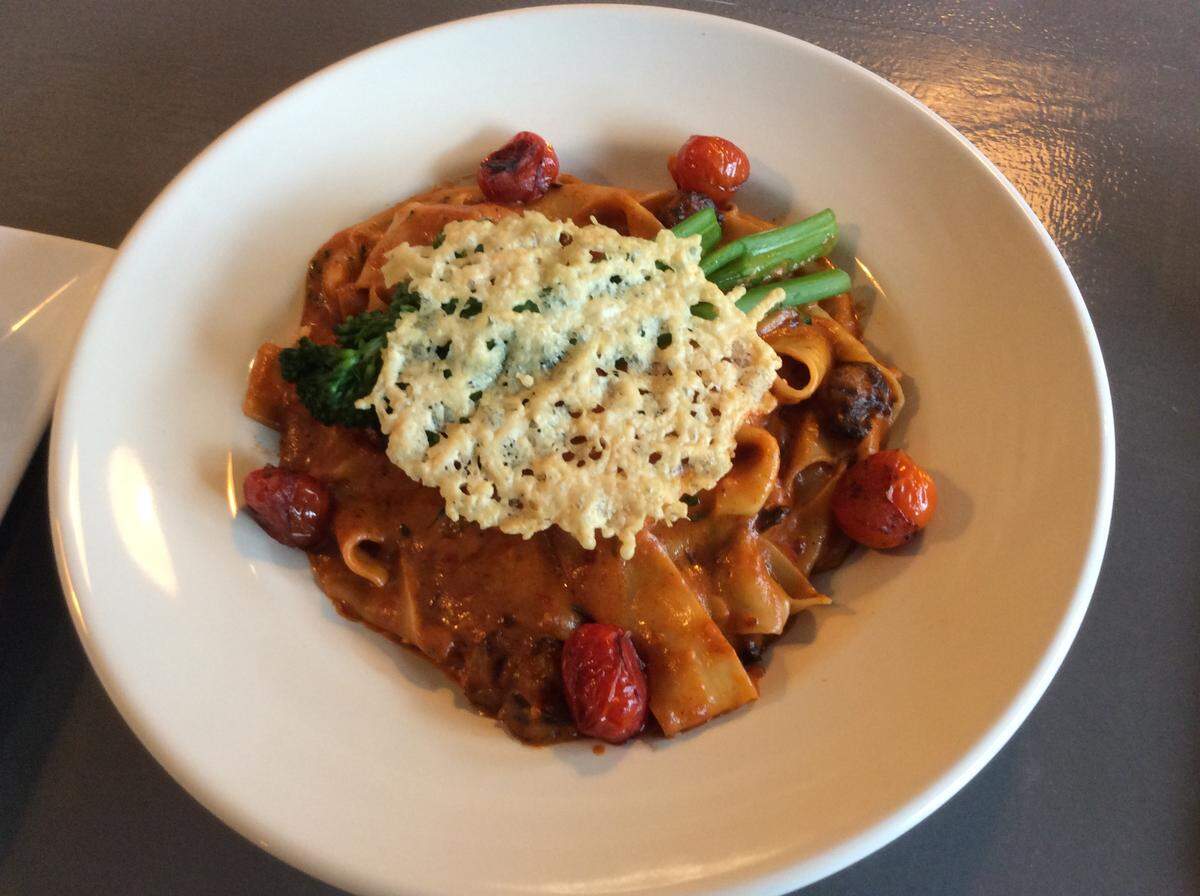 Ready for the Cajun? Crawfish Monica is on the menu at Roulay Restaurant and Bar, which is scheduled to open Feb. 17 on Short Street in downtown Lexington. The dish is pappardelle pasta, crawfish, broccolini and blisted tomatoes in a terrific sauce, topped with a Parmesan crisp. Executive chef Kelly Mackey said it is one of the dishes the crowds at the soft opening raved about.