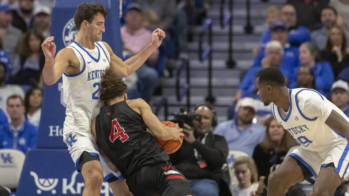 Against Texas Tech, UK showed why Mark Pope is high on defensive potential